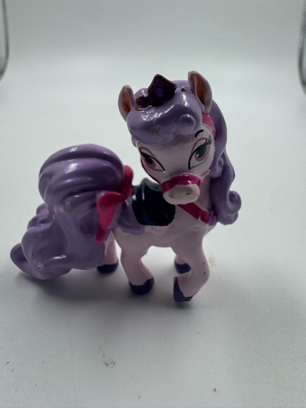 Disney Palace Pets Purple Pony Bloom Aurora Toy Figure PVC Minis Petite Horse